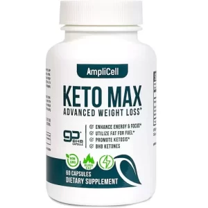 AMPLICELL Keto Max Advanced Weight Loss Diet Pills