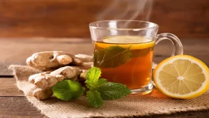 Ginger and Ginger tea