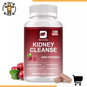 120 Pills Natural Kidney Support Capsules for Bladder function& Renal Health