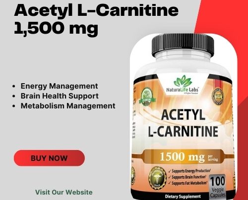 Acetyl L-Carnitine 1,500 mg