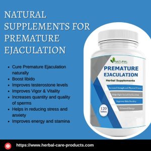 Natural Supplements for Premature Ejaculation