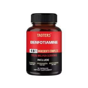 BENFOTIAMINE Blood Glucose Support 5520mg 120 Capsules GREAT PRICE