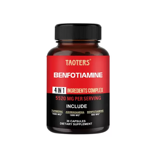 BENFOTIAMINE Blood Glucose Support 5520mg 120 Capsules GREAT PRICE