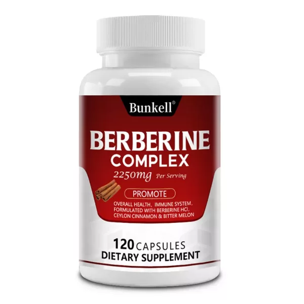 Berberine with Ceylon Cinnamon and Bitter Melon 2250mg - Immune Support