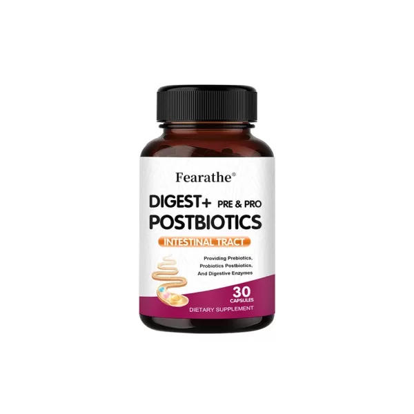 Digest+Prebiotic+Probiotic Capsule Support Digestive Enzymes Gut Health Immune