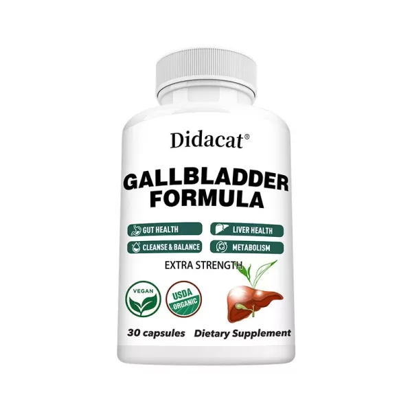 Gallbladder Formula Purified Bile Salts Digestive Enzymes Extra Strength Capsule