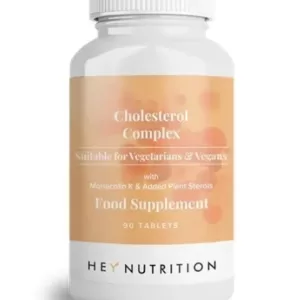 HEY NUTRITION ~ CHOLESTEROL COMPLEX - NEW 90 TABLETS - FAST/TRACKED DELIVERY