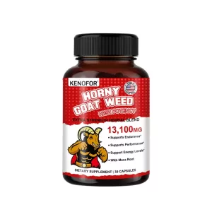 Horny Goat Weed Complex with Tribulus, Ginseng and Maca 120 Capsules