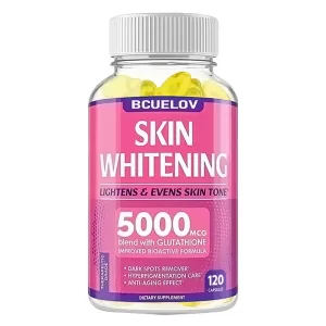 L-Glutathione 5000Mcg Skin Whitening Capsules Anti-Aging Antioxidant