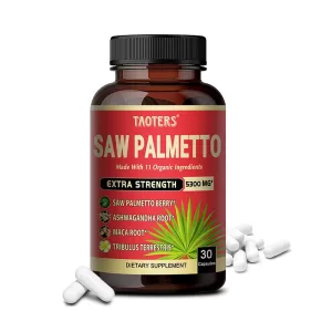 Saw Palmetto 5300mg - 120 Capsules Prostate Prostate Saw Palmetto