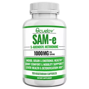 Similar Items Sponsored Feedback on our suggestions | See all NEW SAM-e -1000 mg – Supports joint comfort and brain health New $7.81 Free shipping SAM-e 1000 mg 30 To 120 Capsules, Anxiety Relief,Liver And Joints New $7.19 Free shipping 47 sold SAM-e - S-adenosylmethionine 1000 Mg 30 To 120 Capsules Free Shipping New $7.71 previous priceUS $15.42 50% off Free shipping 141 sold SAM-e S-Adenosylmethionine 1000 Mg Capsules Brain and Joint Support New $8.63 Free shipping Seller with 99.4% positive feedback SAM-e -1000mg - Supports Joint Comfort and Brain Health