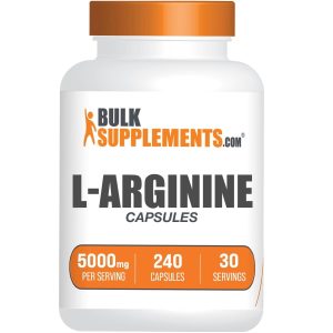 BulkSupplements.com L-Arginine 5000mg Capsules