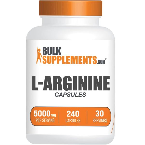 BulkSupplements.com L-Arginine 5000mg Capsules