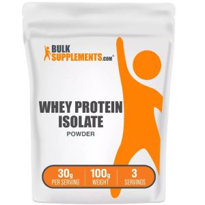 Bulksupplements whey protein isolate