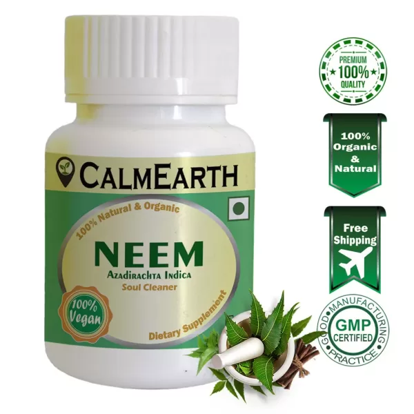 CalmEarth Neem Organic Herbal Capsule