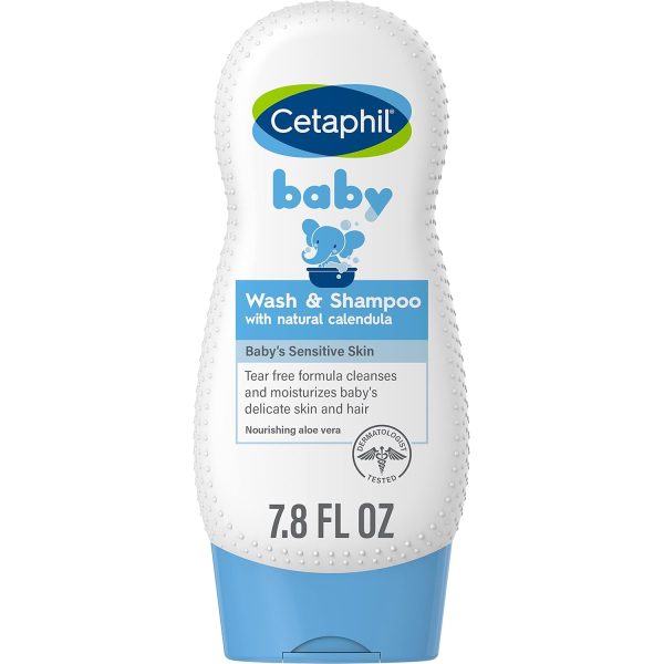 Cetaphil Baby Shampoo and Body Wash with Organic Calendula