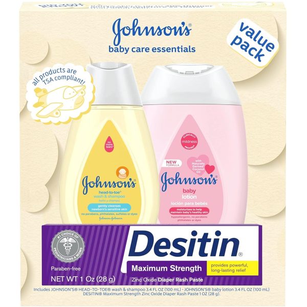 Johnson's Baby Care Essentials Gift Set