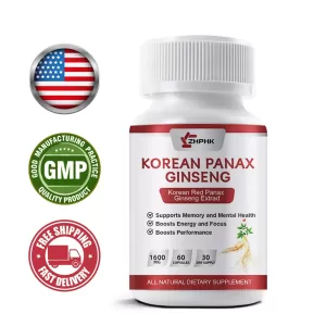 Korean Red Panax Ginseng extrad 1600mg