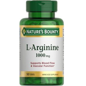 Nature's Bounty L-Arginine, Supports Blood Flow