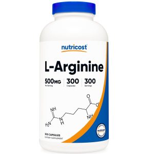 Nutricost L-Arginine 500mg