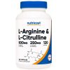 Nutricost L-Arginine L-Citrulline Complex 750mg