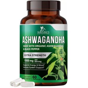 Organic Ashwagandha Capsules 1950mg