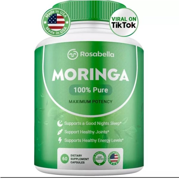 Rosabella Moringa Powder Capsules