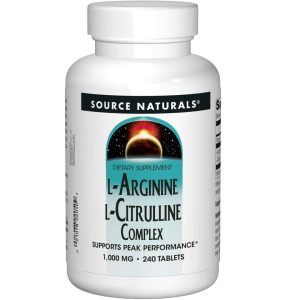 Source Naturals L-Arginine L-Citrulline Complex