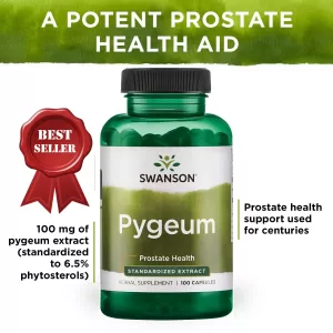 Swanson Pygeum Prostate Uninary Bladder Health