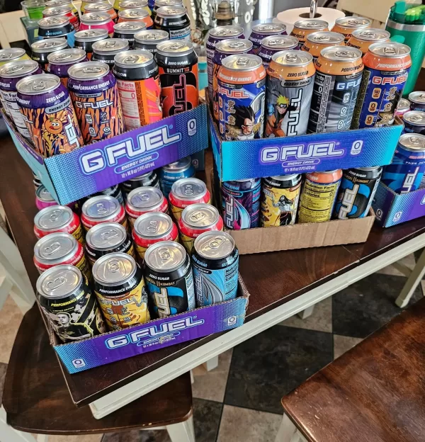 Various GFuel Cans READ DESCRIPTION