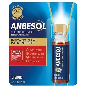 Anbesol Maximum Strength Oral Anesthetic Liquid