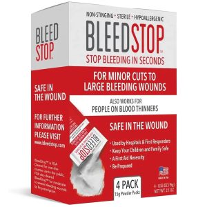 BleedStop™ First Aid Powder for Blood Clotting