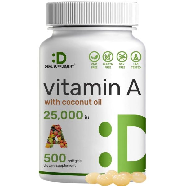 DEAL SUPPLEMENT High Potency Vitamin A for Eye