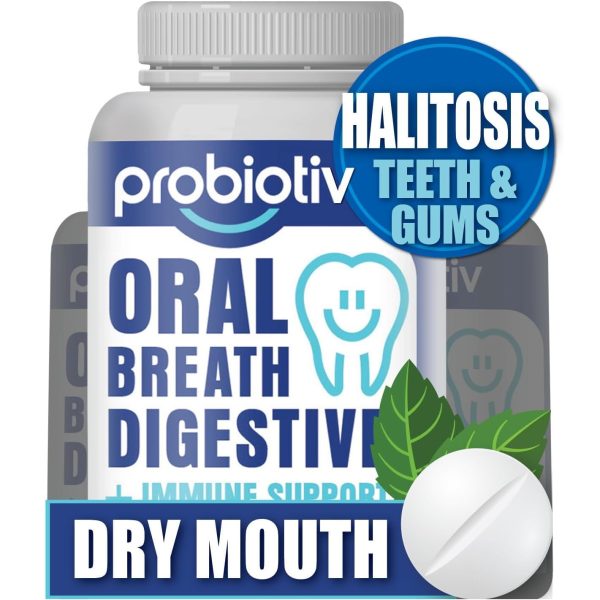 Oral Probiotics for Mouth Bad Breath 5 Billion CFU