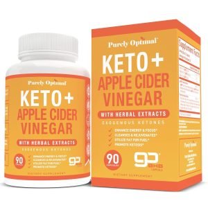 Purely Optimal Keto + ACV Capsules with BHB