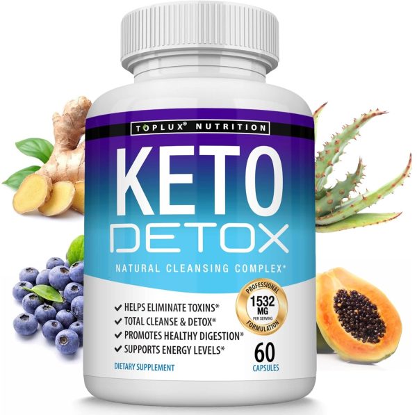 Toplux Keto Detox Pills Advanced Cleansing Extract