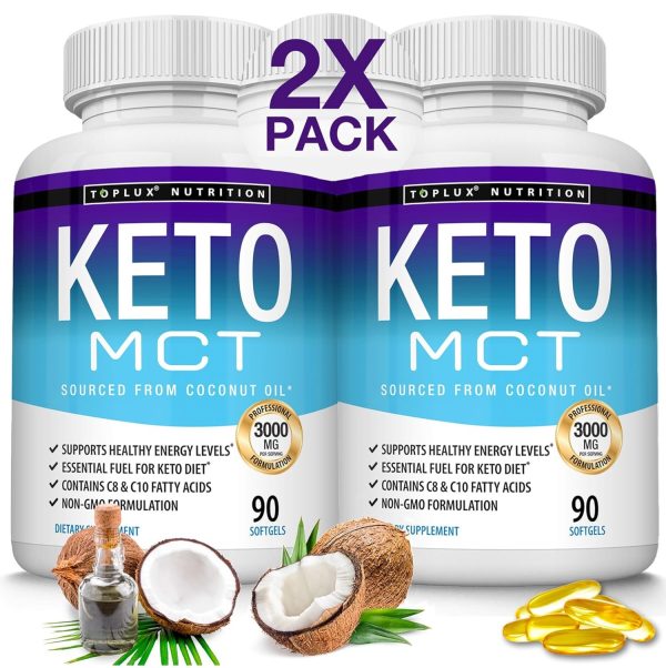 Toplux Keto MCT Oil Capsules