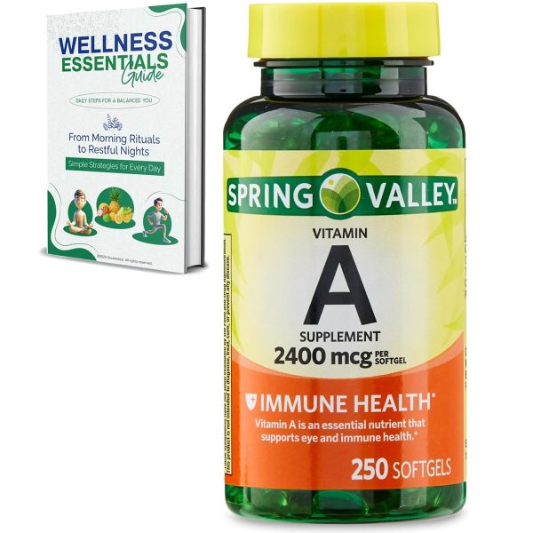 Vitamin A Softgels for Daily Health Maintenance