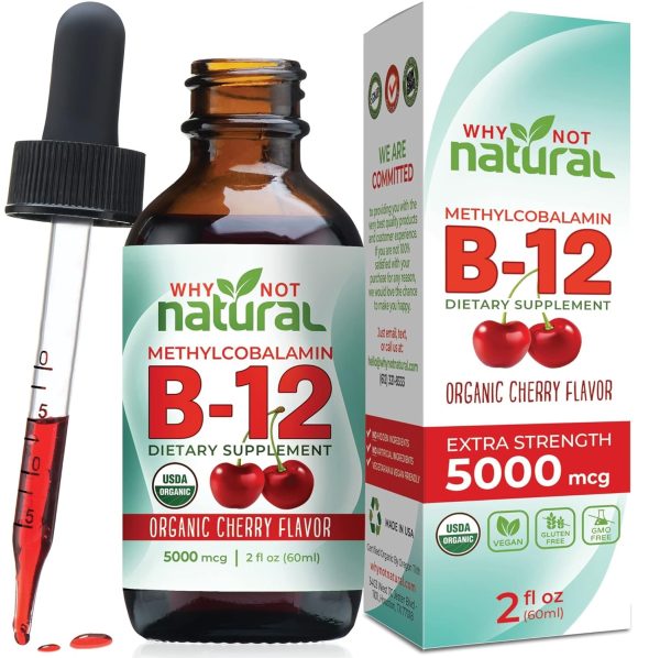 Why Not Natural Organic Vitamin B12 Liquid