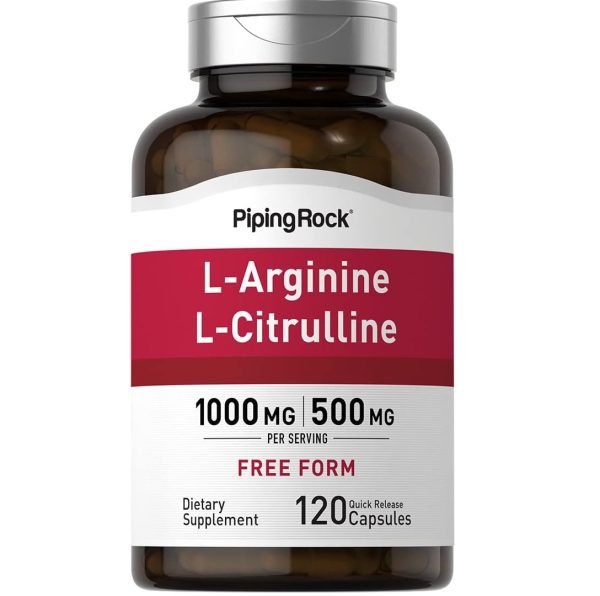 Piping Rock L-Arginine L-Citrulline Supplemen