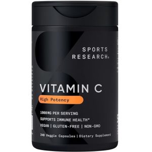 Sports Research High Potency Vitamin C Supplement