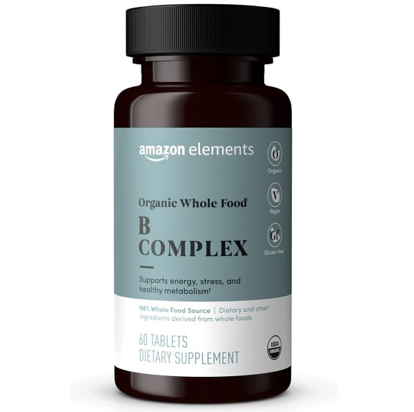 Amazon Elements Organic Whole Food B Complex