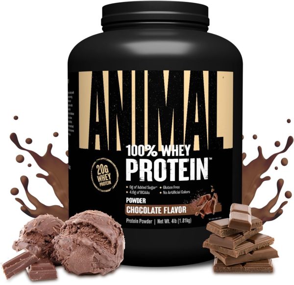 Animal 100% Whey Protein Powder for Pre Workout