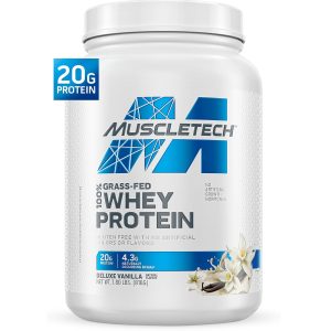 Muscletech Grass-Fed Whey Protein Powder