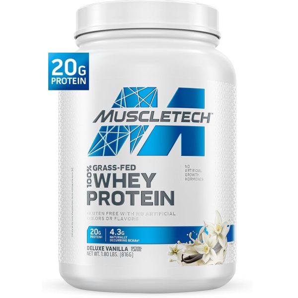 Muscletech Grass-Fed Whey Protein Powder