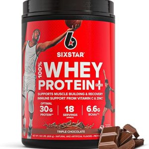 Six Star Whey Protein Powder Plus