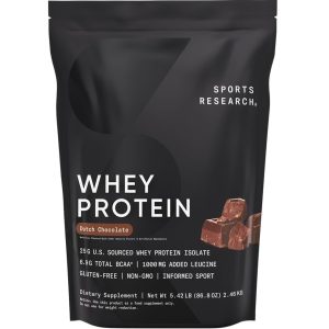 Sports Research Whey Protein Powder for Lean Muscle