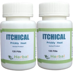 Itchical Herbal Supplement for Prickly Heat Relief Skin Rash